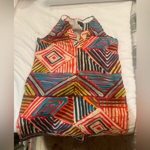 Jcrew collection women’s colorful patterned dress size 12